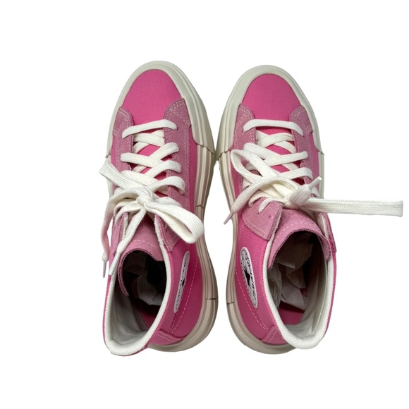 Converse Pink High-Top Sneakers - Picture 8 of 12